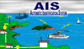 AIS manipulation visualization showing spoofed vessel positions versus actual locations